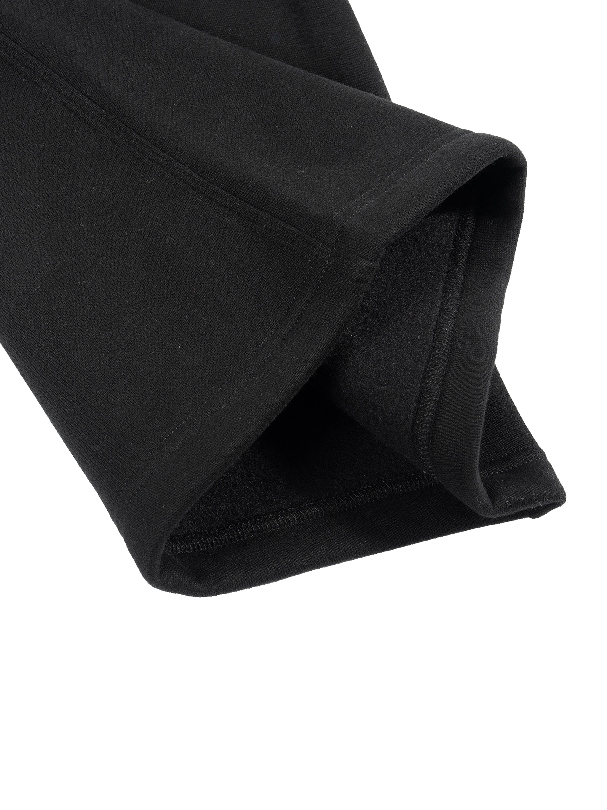 Men's Fleece Drawstring Straight-Leg Sweatpants